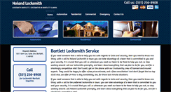 Desktop Screenshot of locksmithbartlett.net